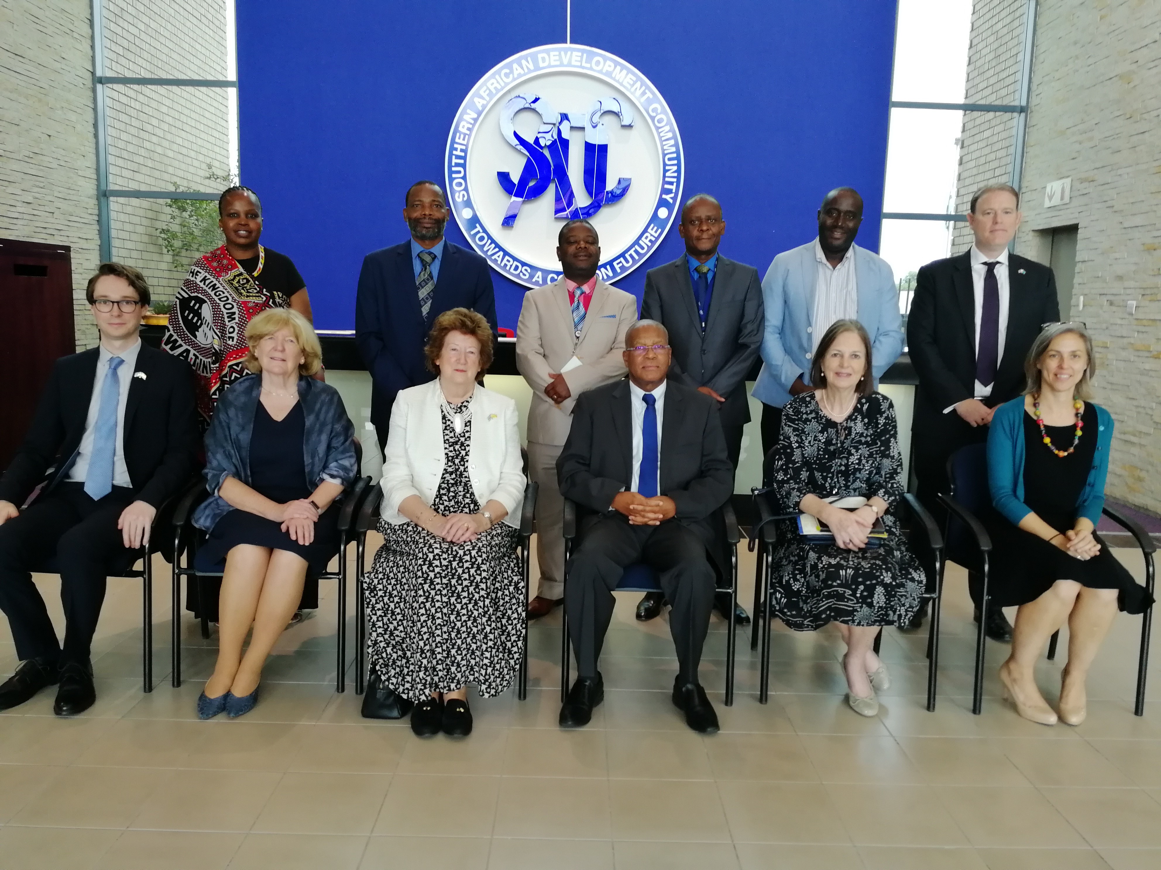 The delegation met with SADC to discuss the regional approach to integration and development