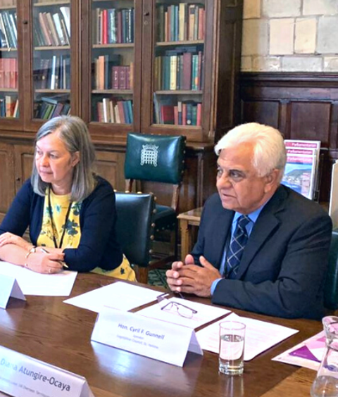 St Helena Speaker Meets Baroness D'Souza during CPA UK Visit listing image