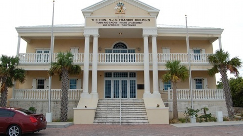 Hon N. J. S. Francis Building, home to the House of Assembly of Turks and Caicos Islands (image by CaribNews)