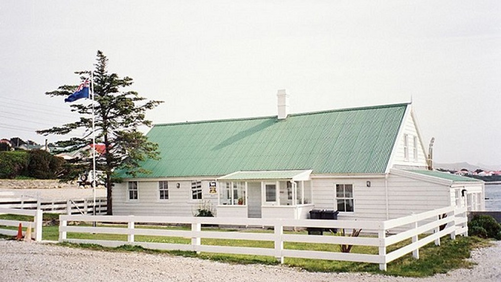 Gilbert House, Port Stanley, meeting place of the Legislative Assembly of the Falkland Islands
