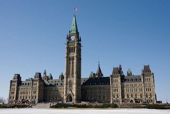 Parliament of Canada in Ottawa