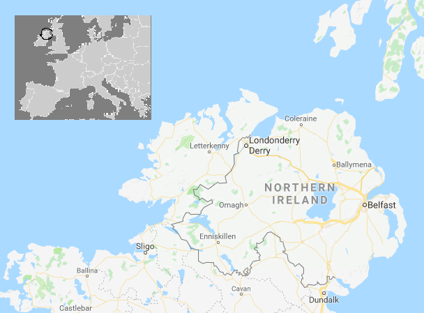 Northern Ireland (Google Maps)