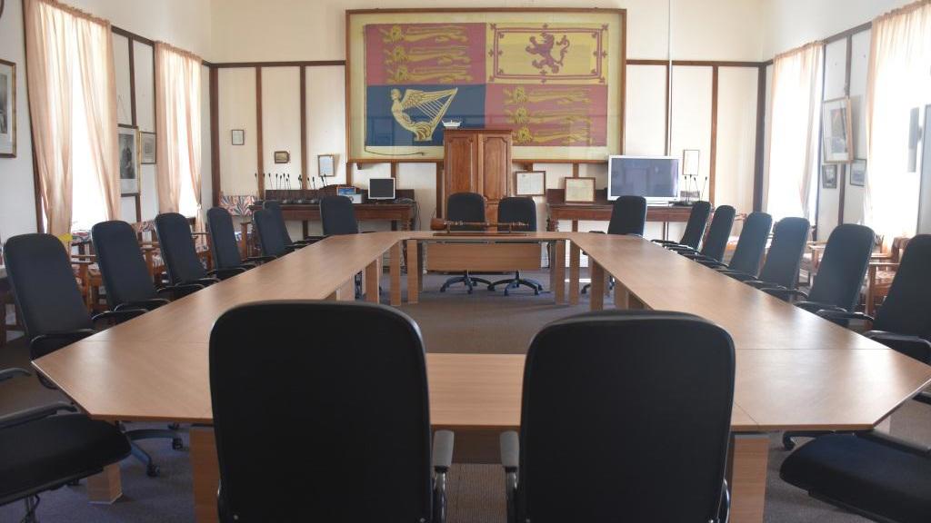 Council Chamber in the Castle, Jamestown