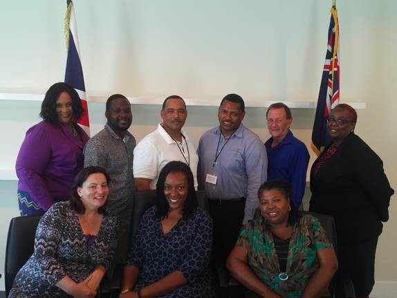 Caro Tomlinson (bottom left) with TCI PAC