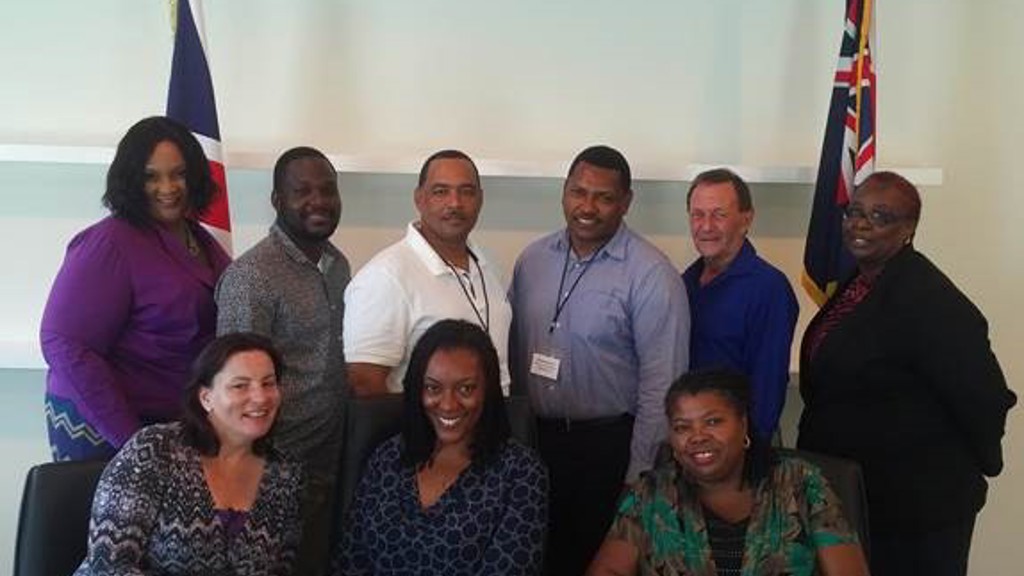Caro Tomlinson (bottom left) with TCI PAC