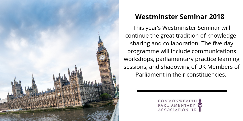 Westminster Seminar 2018