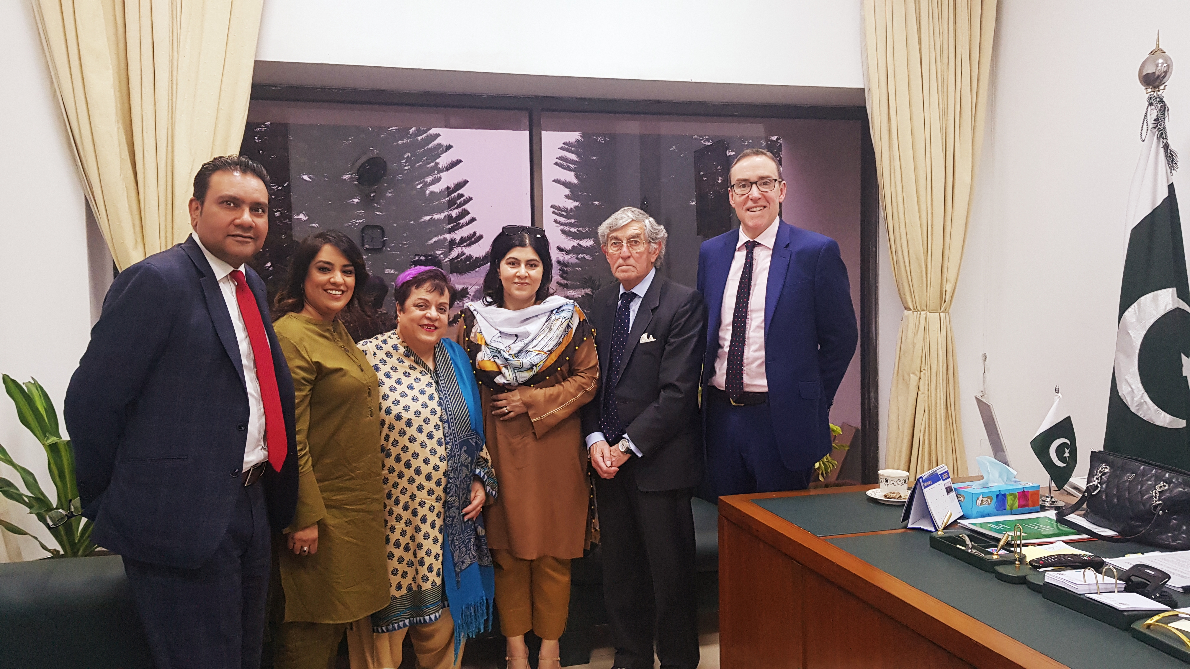 Meeting with the Federal Minister for Human Rights, Dr Shireen Mazari