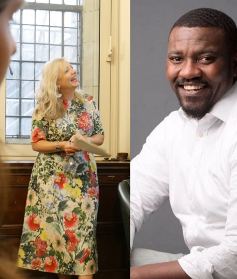 John Dumelo and Tracy Brabin MP explore commonality and Politics as a force for good listing image