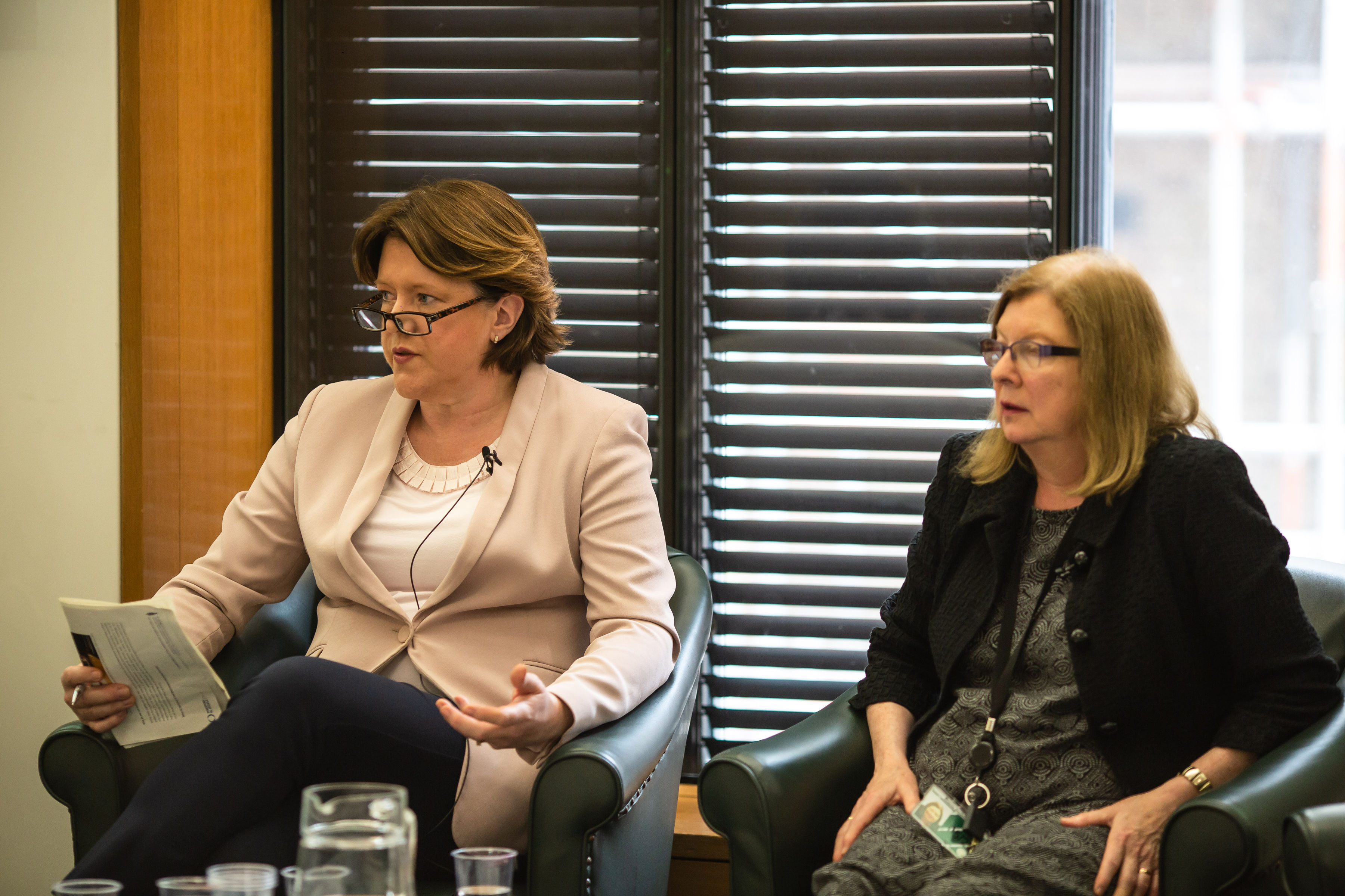 Rt Hon Maria Miller MP, Chair of the Women and Equalities Select Committee, and Dr Roberta Blackman-Woods, Chair of the Commonwealth Women Parliamentarians