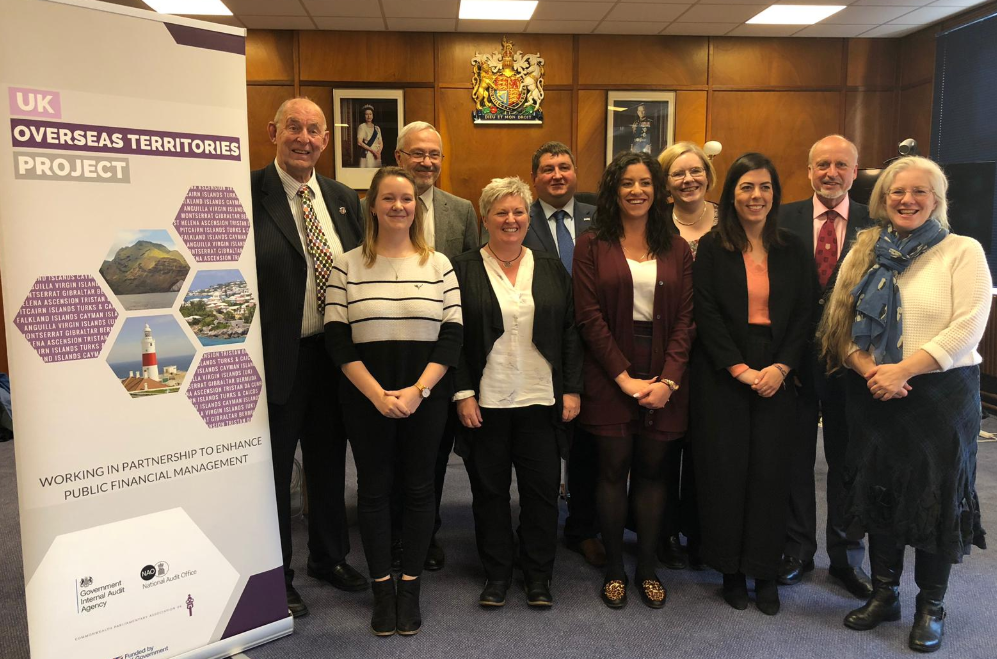 CPA UK delegation along side members of Falkland Islands PAC