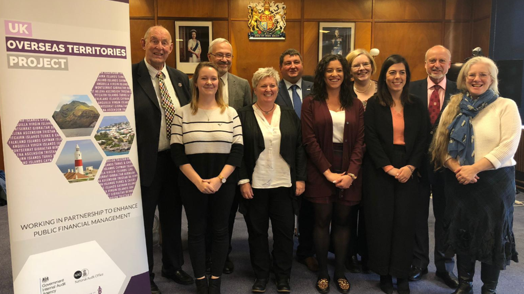 CPA UK delegation along side members of Falkland Islands PAC
