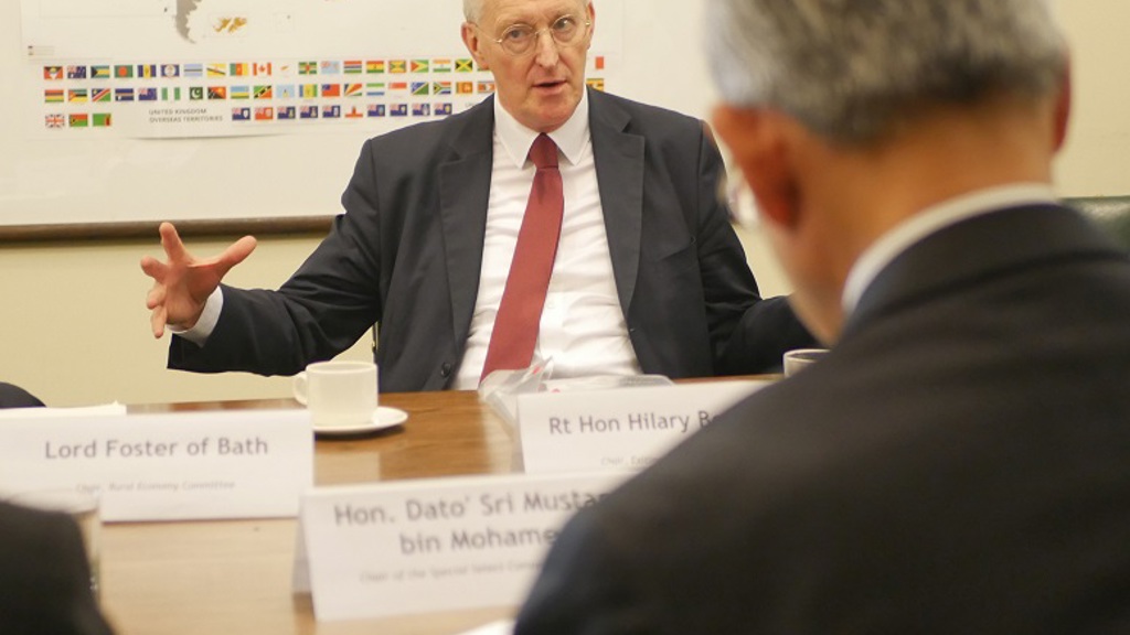 Rt Hon. Hilary Benn MP discusses committee cohesion