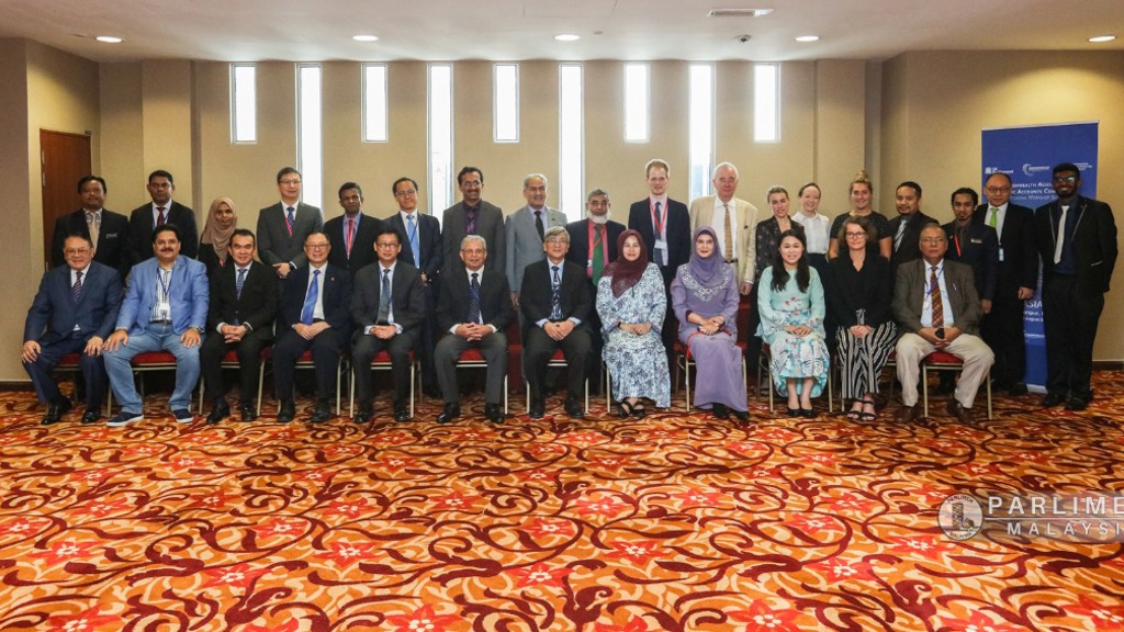 Group photo of all the delegates attending the Workshop. Location: Malaysian Parliament