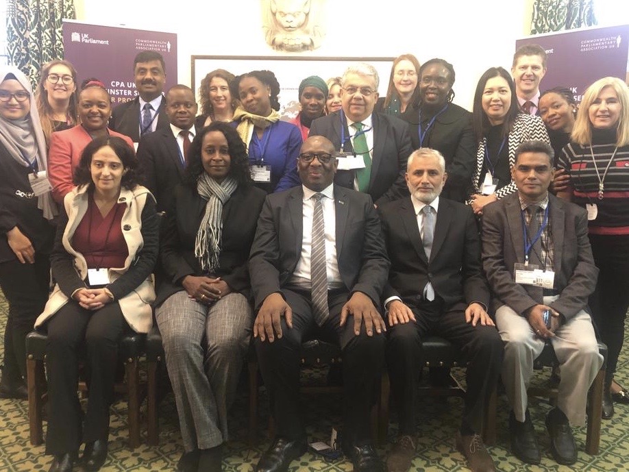 Group photo of the clerks attending the Westminster Seminar 2019