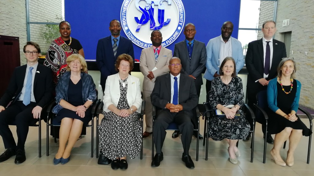 The delegation met with SADC to discuss the regional approach to integration and development