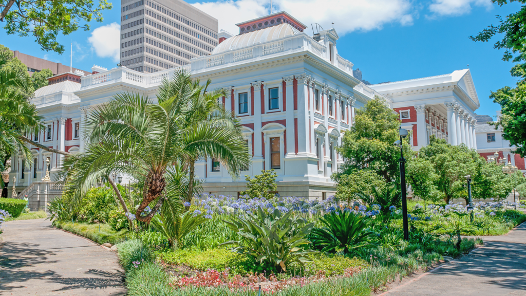 The South African Parliament building