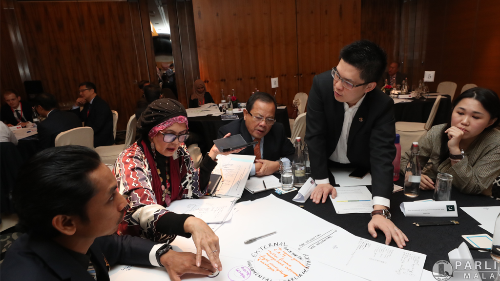 Exercise for Public Accounts Committee chairs, clerks and members during the CAPAC Asia Workshop, Kuala Lumpur August 2019