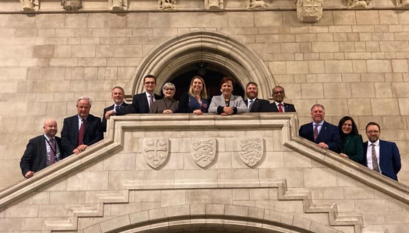 The Delegation with members of the UK House of Commons’ Procedure Committee.