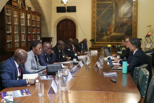 Photo of the Speaker of the Parliament of Ghana visited CPA UK in 2024.