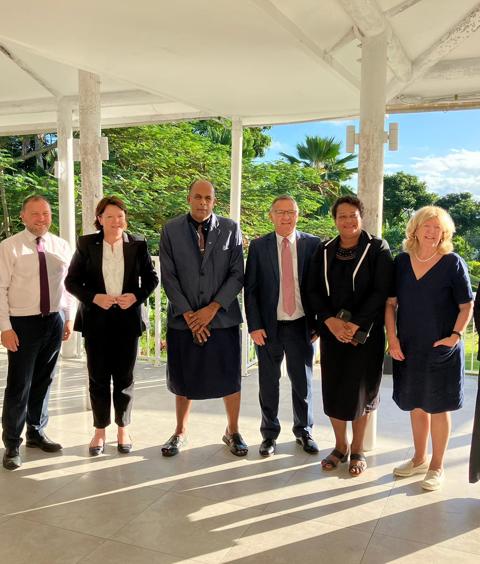 Addressing Violence against Women and Girls is a focus of the CPA UK Delegation in Fiji and New Zealand listing image