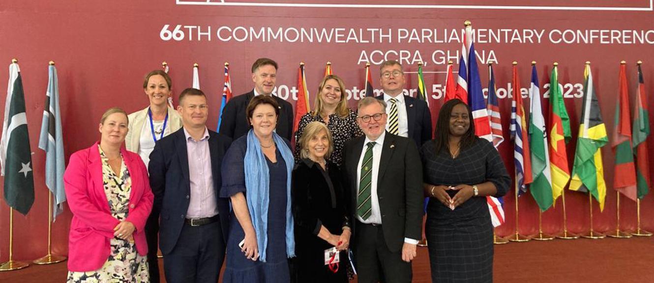The CPA UK delegation at the Conference