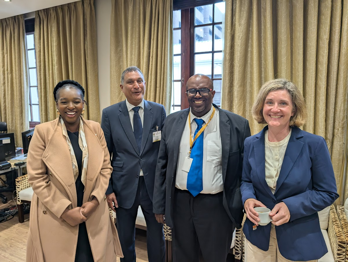 Lord Kamall & Beccy Cooper MP meet South African parliamentarians