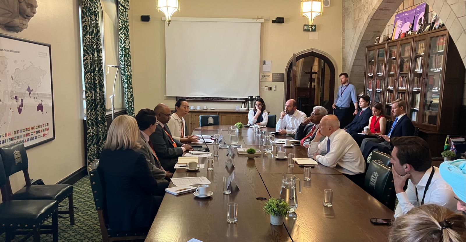 CPA UK's most recent event in partnership with Chatham House on India-China Relations
