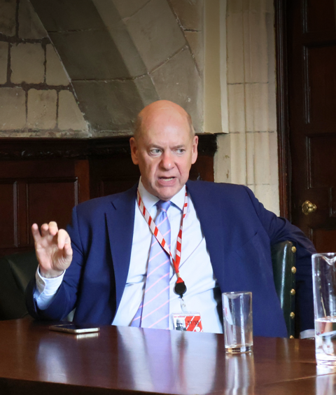 Lord Evans lists threats to parliamentary democracy listing image