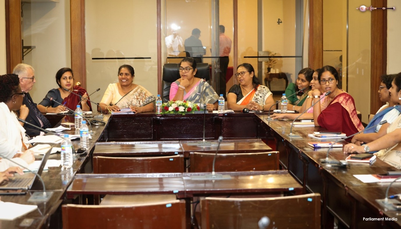 UK delegation meets the Sri Lanka Women Parliamentarians' Caucus