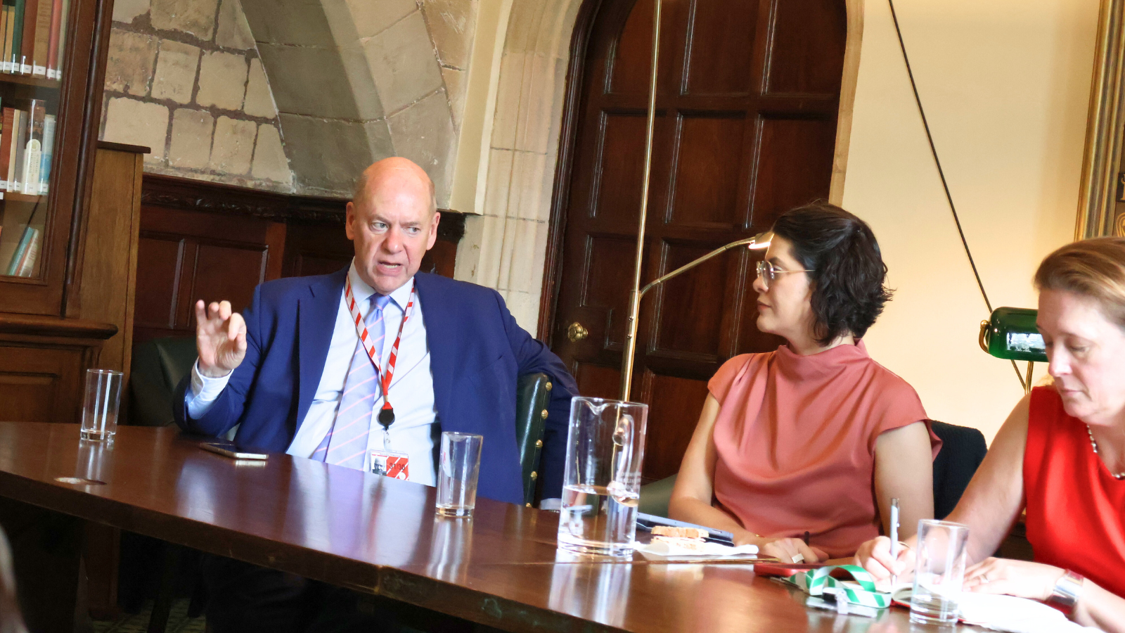 Lord Evans of Weardale and Dr Sofia Collignon