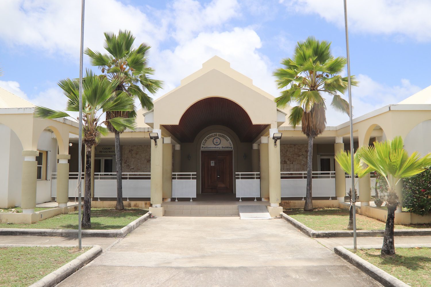 The Anguillan House of Assembly building