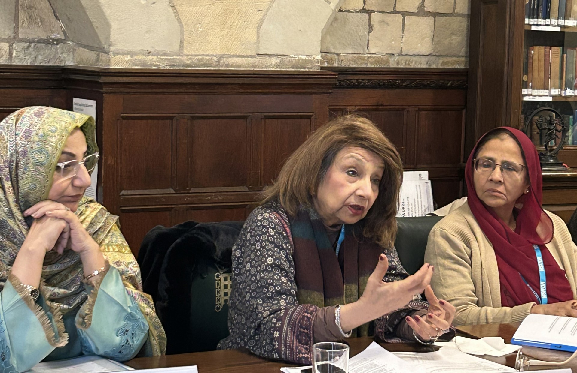 Members of the Pakistan Women's Parliamentary Caucus