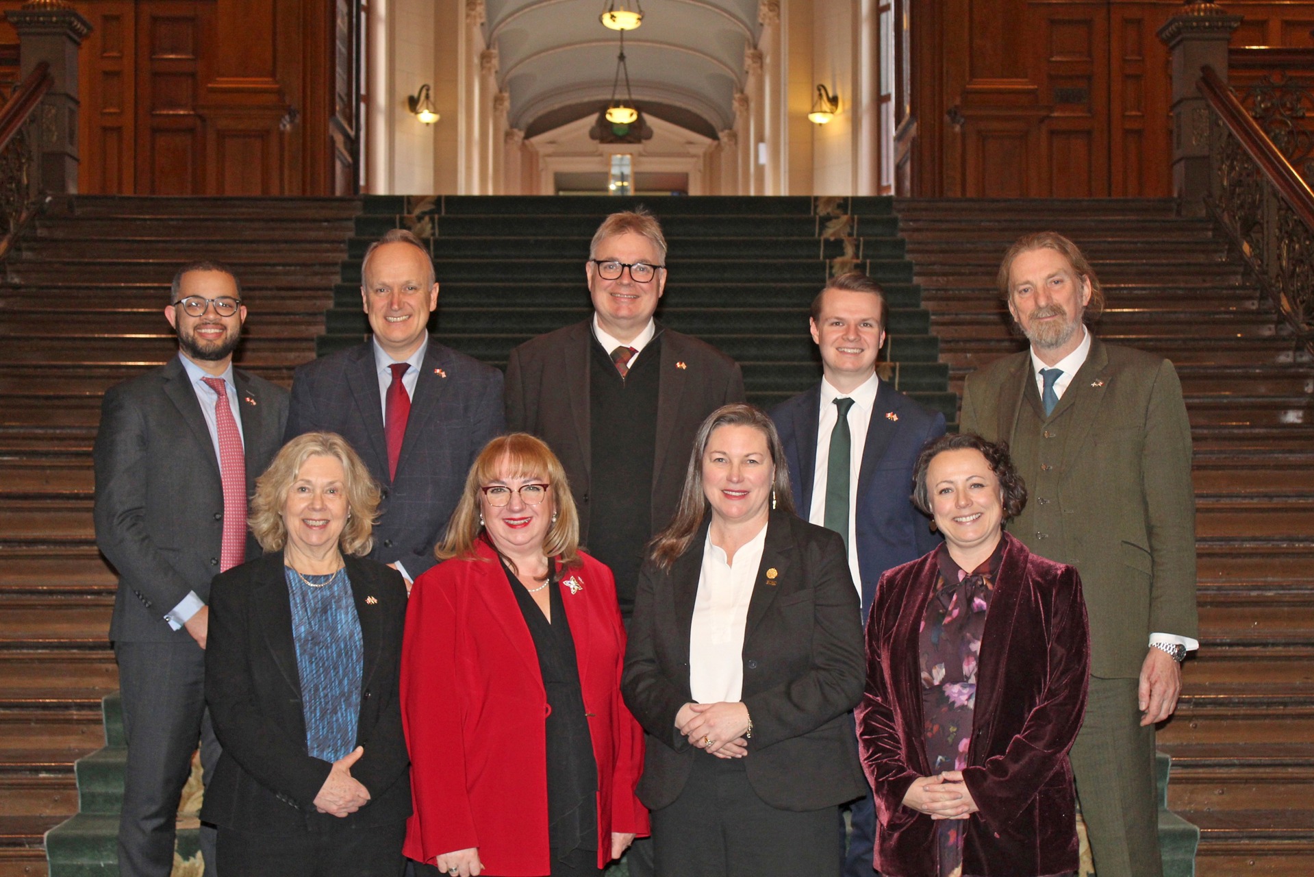 The delegation meeting with Catherine Fife MPP, CWP Chair